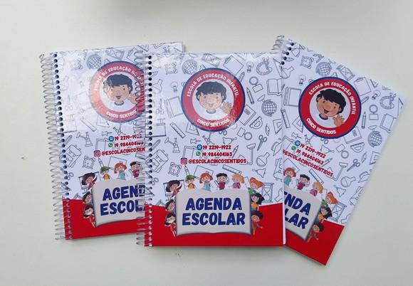 Agenda Escolar Personalizada Volta as Aulas
