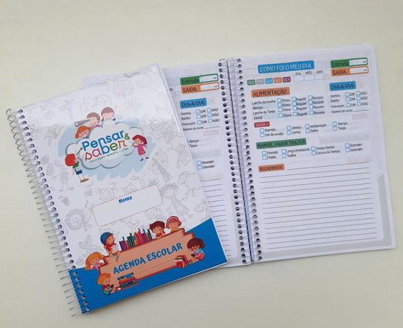 Agenda Escolar Personalizada Volta as Aulas