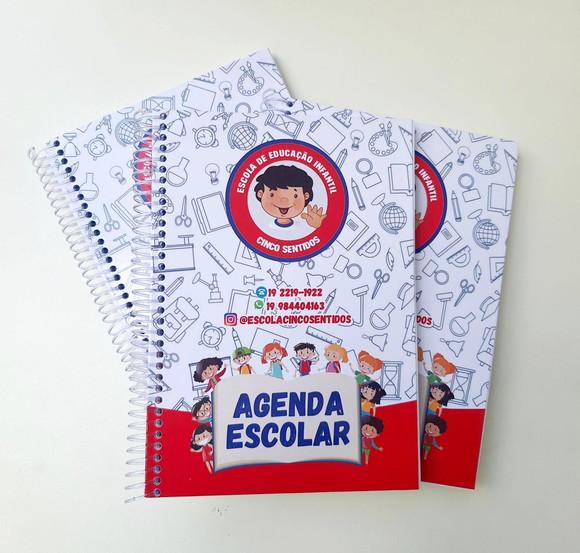 Agenda Escolar Personalizada Volta as Aulas