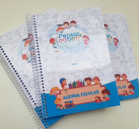Agenda Escolar Personalizada Volta as Aulas