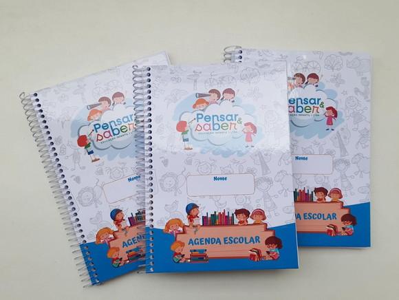 Agenda Escolar Personalizada Volta as Aulas