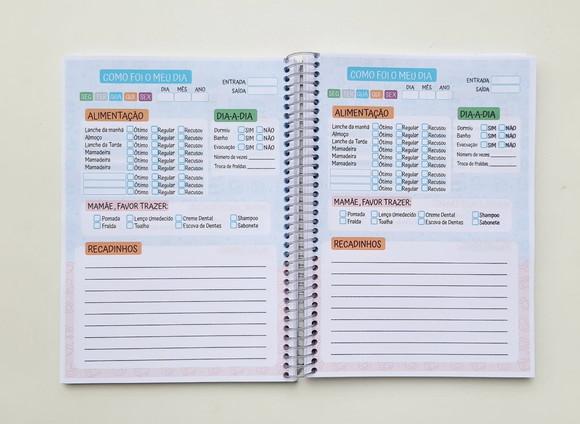 Agenda Escolar Personalizada Volta as Aulas