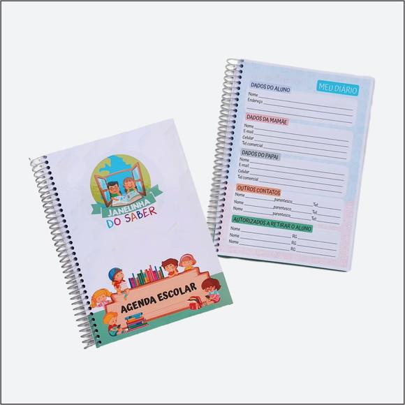 Agenda Escolar Personalizada Volta as Aulas