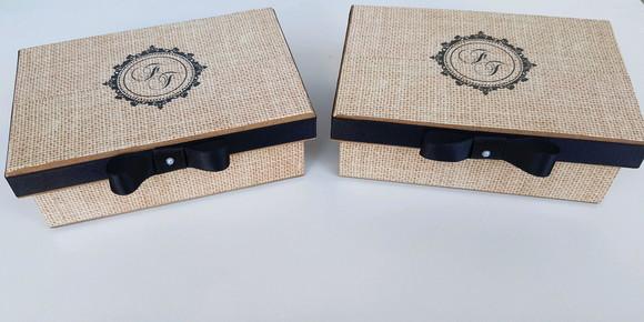 Caixa de Casamento mdf com Vinil