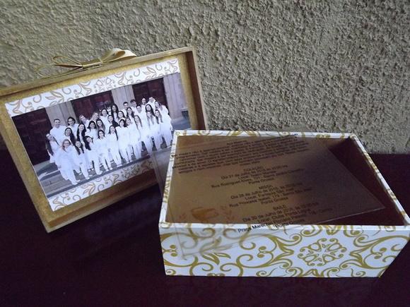 Caixa Lembrança Formatura- Caixa Personalizada