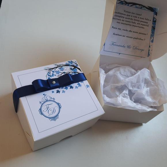 Caixinha de Papel Personalizada