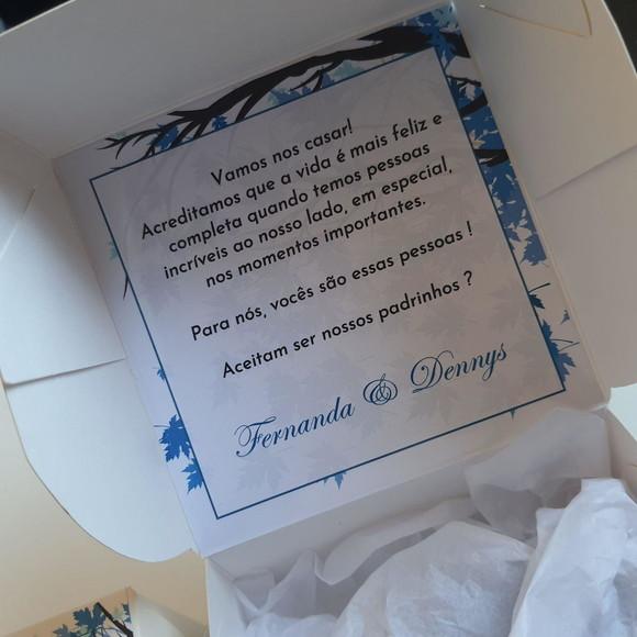 Caixinha de Papel Personalizada