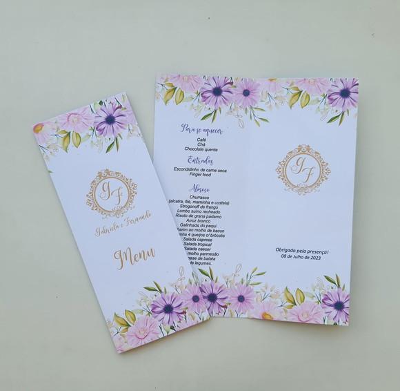 Cardapio Casamento