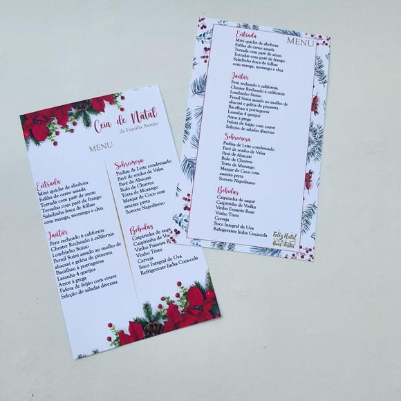 Cardapio de Natal