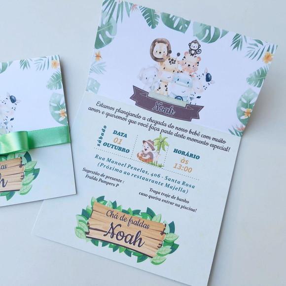 Chá De Bebê Safari Promoção