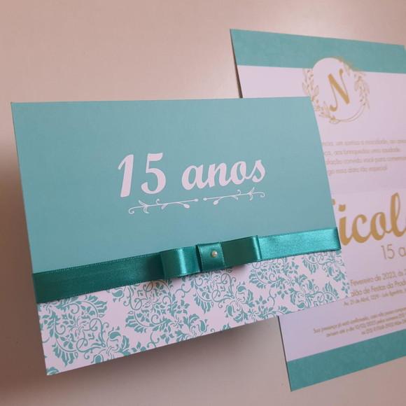 Convite 15 Anos Tifany