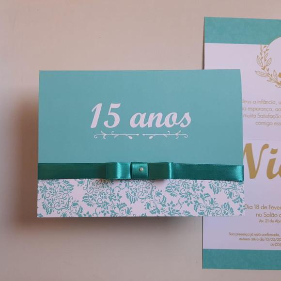 Convite 15 Anos Tifany