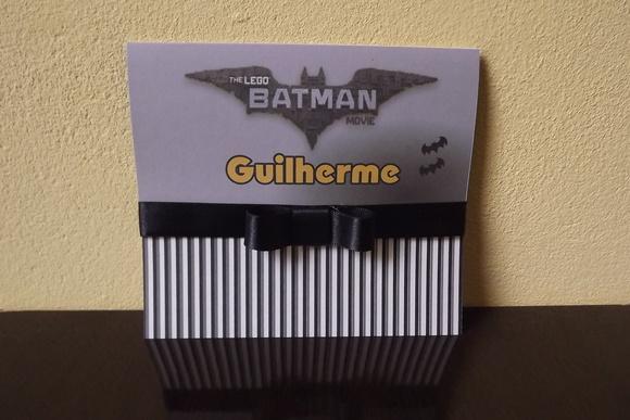 Convite Batman Lego
