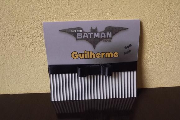 Convite Batman Lego