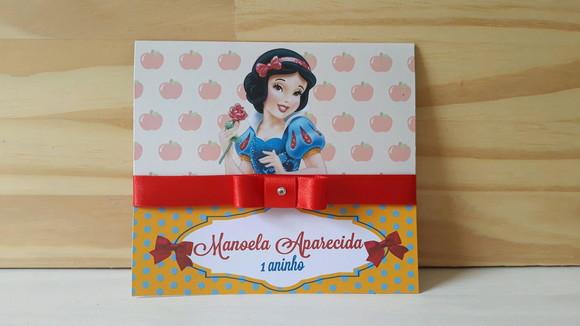 Convite Branca de Neve