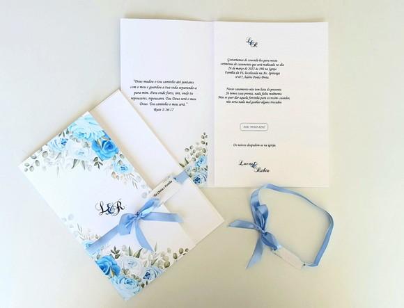 convite casamento texturizado rustico chique