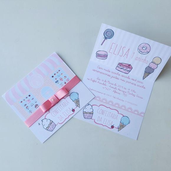 Convite Confeitaria Promoção