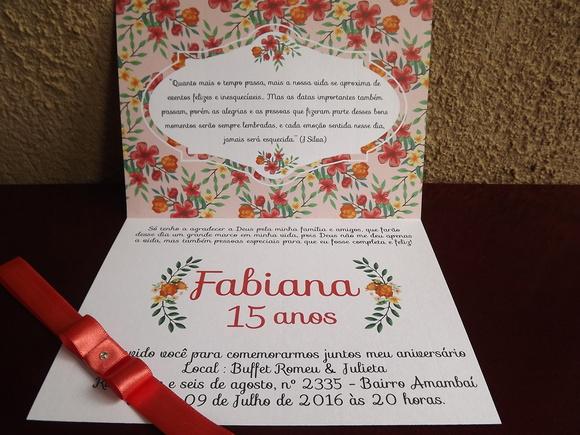 Convite de 15 anos