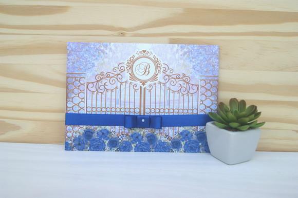 Convite de 15 Anos Jardim Secreto