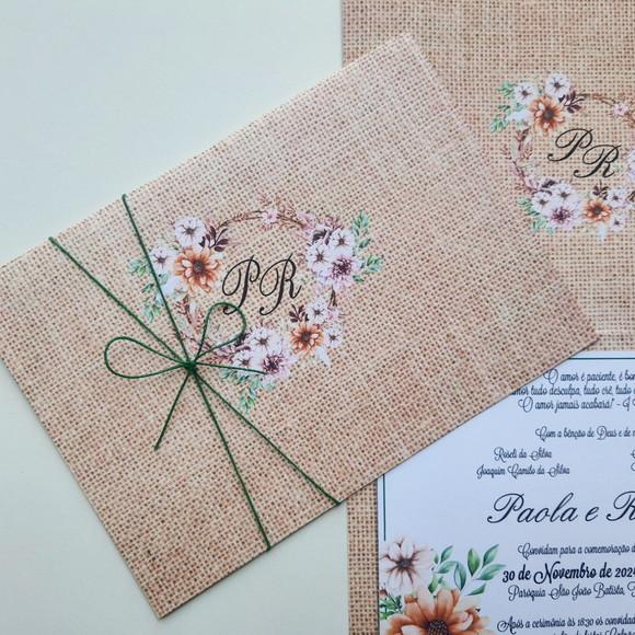 Convite de Casamento