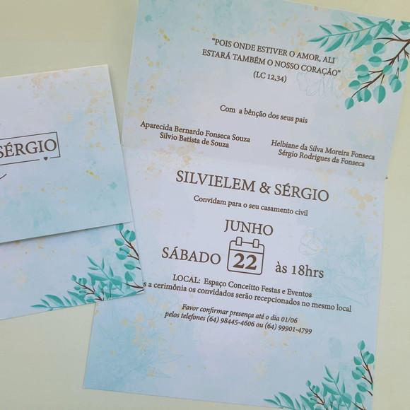 Convite de Casamento