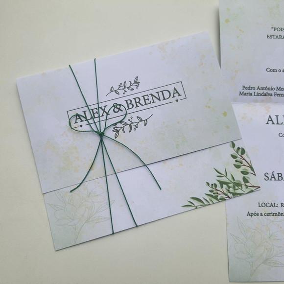 Convite de Casamento