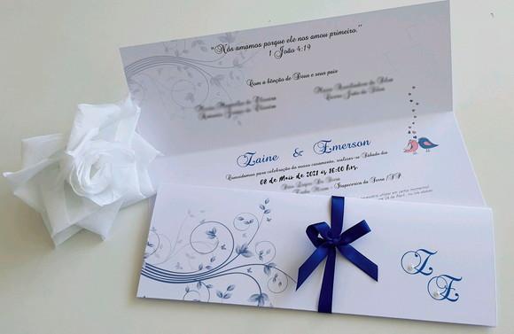 Convite de Casamento