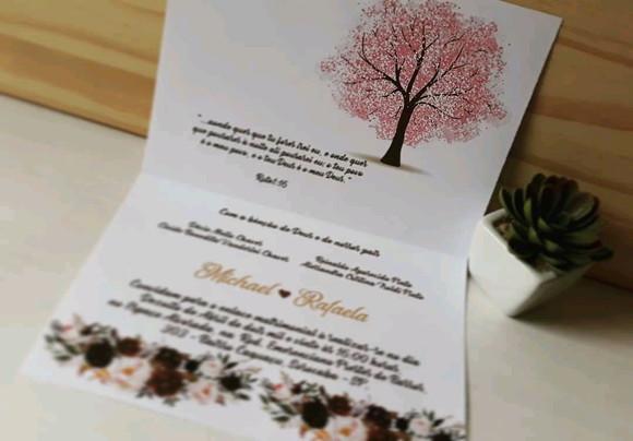 Convite de Casamento