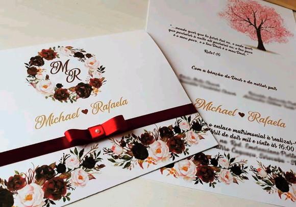 Convite de Casamento