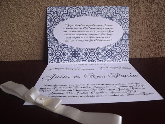 Convite de Casamento