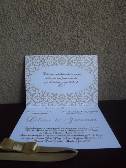 Convite de Casamento