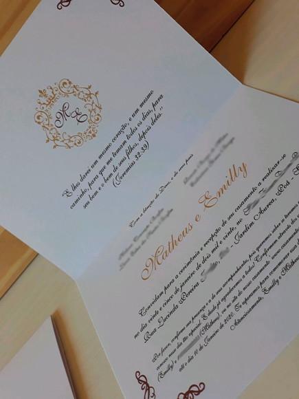 Convite De Casamento