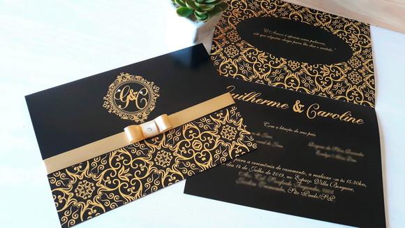 Convite de Casamento - Couche