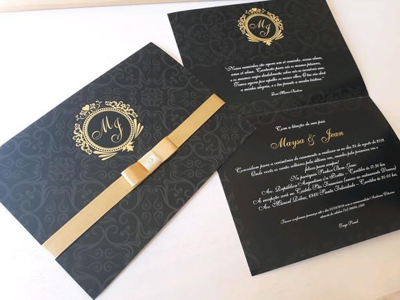 Convite de Casamento - Couche