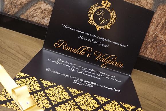 Convite de Casamento - Couche