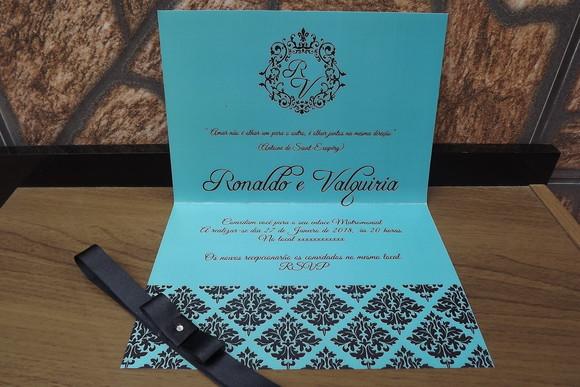 Convite de Casamento - Couche