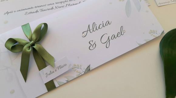 Convite de Casamento Carteira