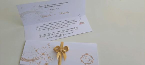 Convite de Casamento Carteira