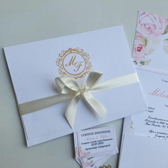 Convite de Casamento Envelope