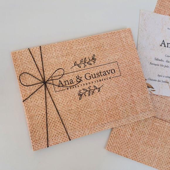 Convite de Casamento Envelope