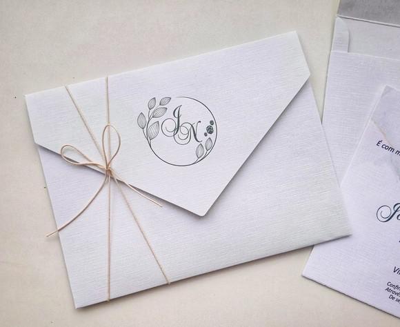 Convite de Casamento Envelope