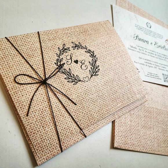 Convite de Casamento Envelope