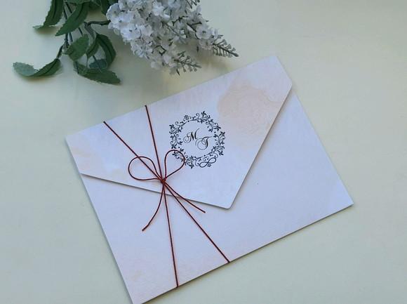 Convite de Casamento Envelope