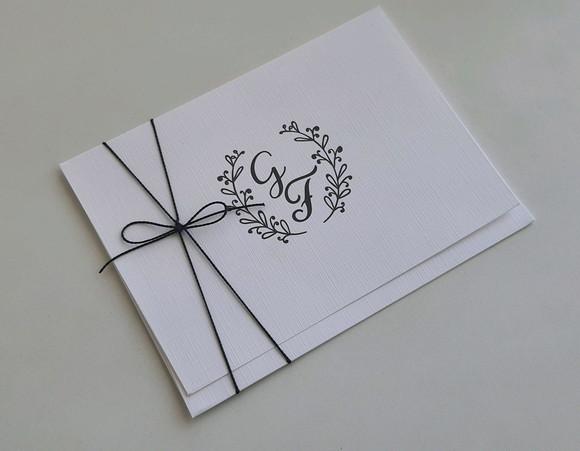 Convite de Casamento Envelope