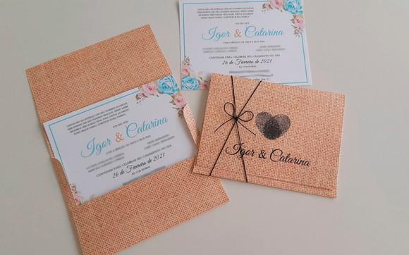 Convite de Casamento Envelope