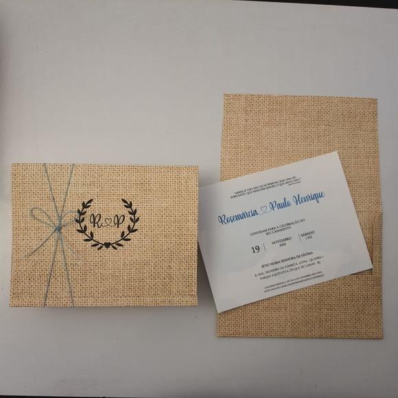 Convite De Casamento Envelope