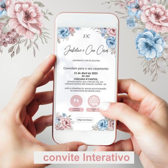 Convite de Casamento Interativo
