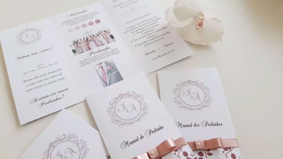 Convite de Casamento para Padrinhos