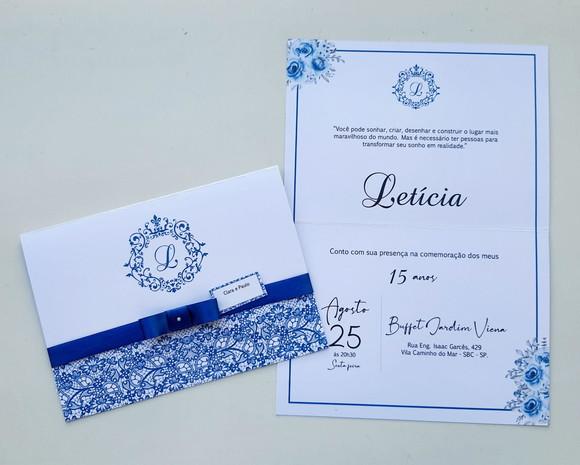 Convite de Debutante