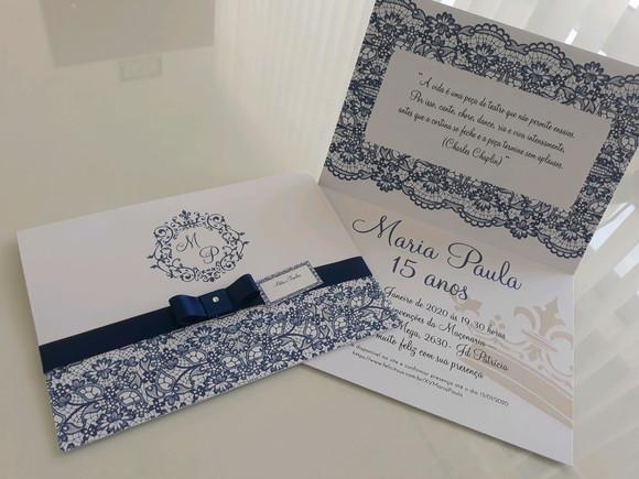 Convite De Debutante